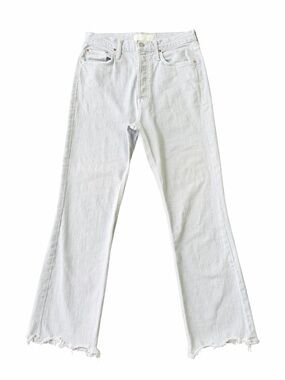 Mother Superior The Tripper Chew The Devil May Care Denim Jeans Size 28 Raw Hem